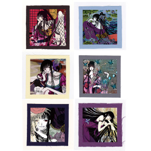 Xxxholic anime Cloth Patch or Magnet Set 
